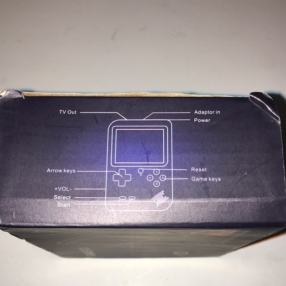 GAME BOX RECHARGABLE HAND HELD GAMING SYSTEM 200 GAMES PRELOADED NEVER USED. NEW - Picture 4 of 7